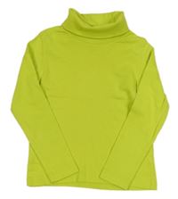 Limetkové tričko s rolákom Lupilu