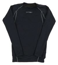 Antracitové thermo triko Skin 360