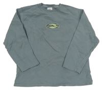 Sivá mikina s nápisom Zara