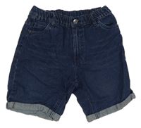 Tmavomodré riflové kraťasy Alive