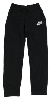 Černé tepláky s logem Nike