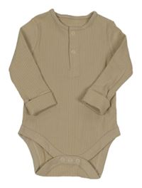 Béžové žebrované body St. Bernard