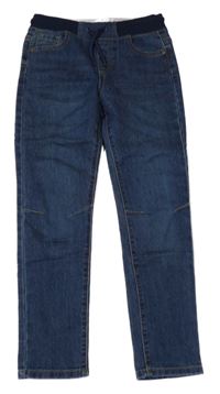 Tmavomodré slim rifle Denim Co.