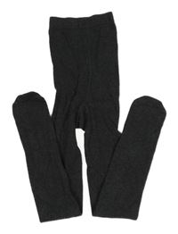 Tmavošedé melírované punčocháče M&S