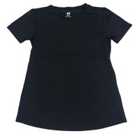 Čierne športové tričko H&M