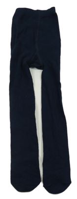 Tmavomodré punčocháče Primark