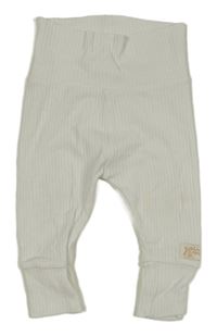 Smotanové rebrované ľahké tepláky Dopodopo