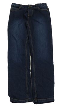 Tmavomodré slim rifle Denim Co.