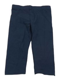 Tmavomodré capri legíny Primark