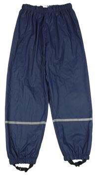 Tmavomodré nepromokavé podšité kalhoty Y.F.K.