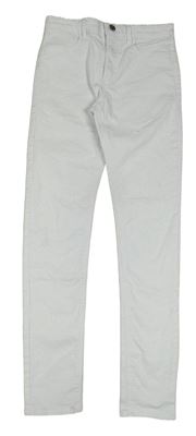 Biele skinny rifle H&M