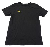 Černé tričko s logem Puma