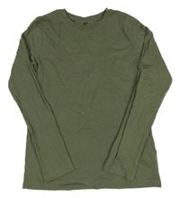 Khaki tričko H&M