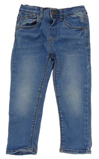 Modré skinny rifle Zara
