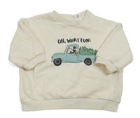 Smotanová mikina s Mickeym H&M