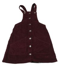 Vínové prepínaci na traké menšestrové šaty E-Vie