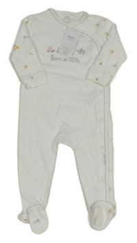 Nové - bílý overal s obrázky Next