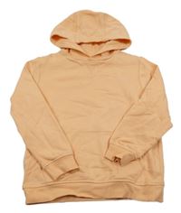 Meruňková mikina s výšivkou a kapucí George