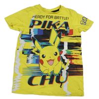 Žlto-farebné tričko s Pikachuem George