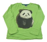 Zelené tričko s pandou Jako-o