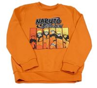 Oranžová mikina s potiskem - Naruto Primark