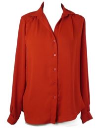 Dámska červená blúzka H&M