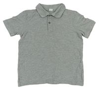 Sivé polo tričko Pocopiano