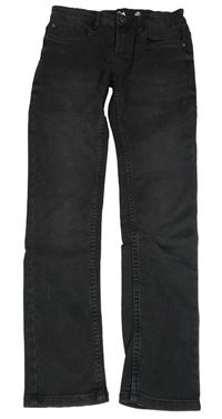 Antracitové teplákové skinny rifle C&A