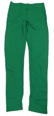 Zelené teplákové legíny H&M