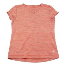 Ružové melírované športové tričko