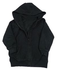 Čierna prepínaci mikina s kapucňou George