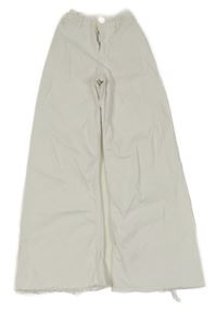 Bílé wide leg rifle ZARA