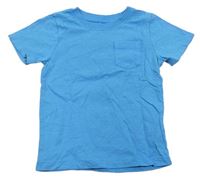 Modré tričko s kapsičkou Nutmeg
