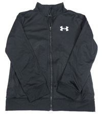 Černá sportovní propínací mikina Under Armour