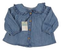 Nové - Modrá rifľová blúzka Primark