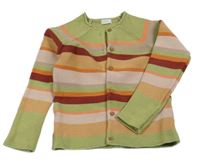 Farebný pruhovaný prepínaci sveter Next