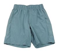 Modrošedé šušťákové kraťasy Dunnes