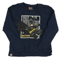 Tmavomodrá mikina s Batmanem Lego