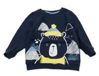 Tmavomodrá mikina s medvídky So Cute