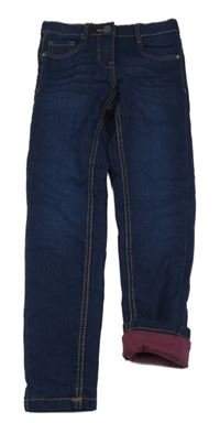 Tmavomodré podšité rifle Alive