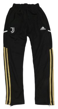 Černé fotbalové kalhtoy Juventus s logem Adidas vel. 16 let