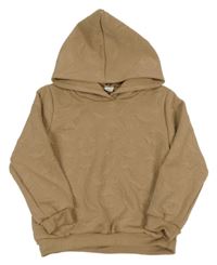 Béžová mikina s dinosaurami a kapucňou Shein