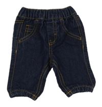 Tmavomodré rifle Kiabi