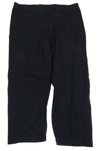 Čierne capri legíny Decathlon