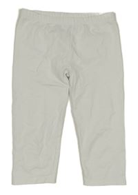 Biele capri legíny Topolino