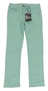 Nové - mátové skinny rifle Mexx