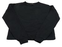 Čierna crop mikina C&A