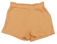 Oranžové paper bag kraťasy PRIMARK