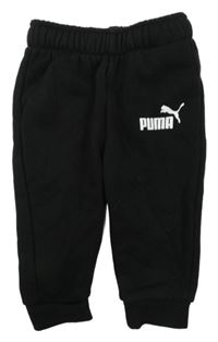 Černé tepláky s logem PUMA