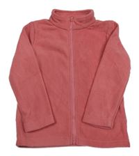 Staroružová fleecová prepínaci mikina Topolino